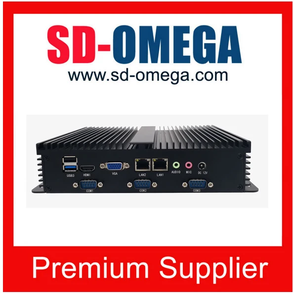 SD823-1037U-3COM с ЦП 1037U с 3 COM/4 USB/2 LAN безвентиляторный встроенный компьютер