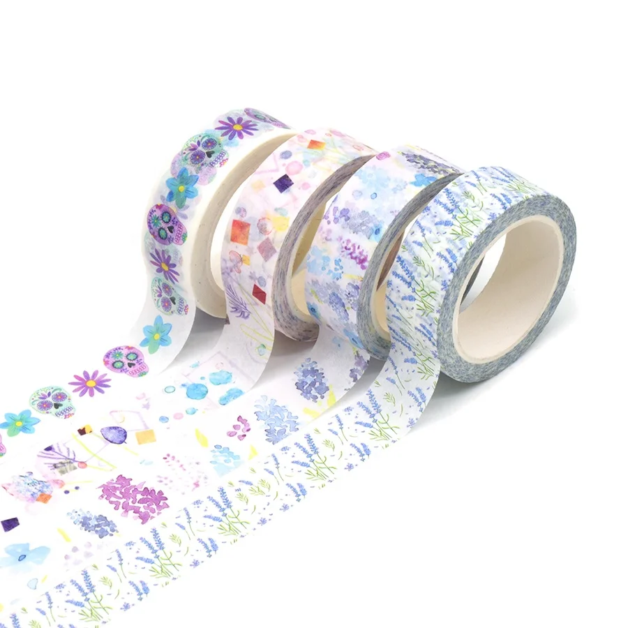 Custom Colorful Washi Tape Supplier Low Moq Manufacturer