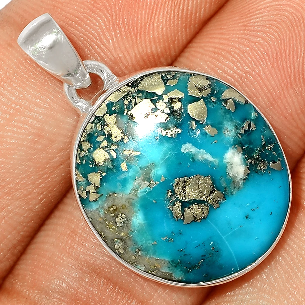 Набор из очень редких ААА иранских бирюзовых овальных подвесок с кабошоном