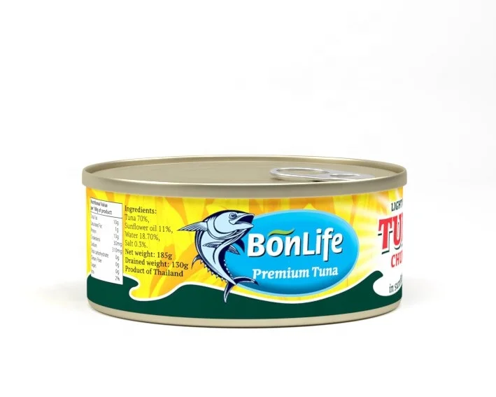 BONLIFE Tuna Chunks, high quality light meat in oil