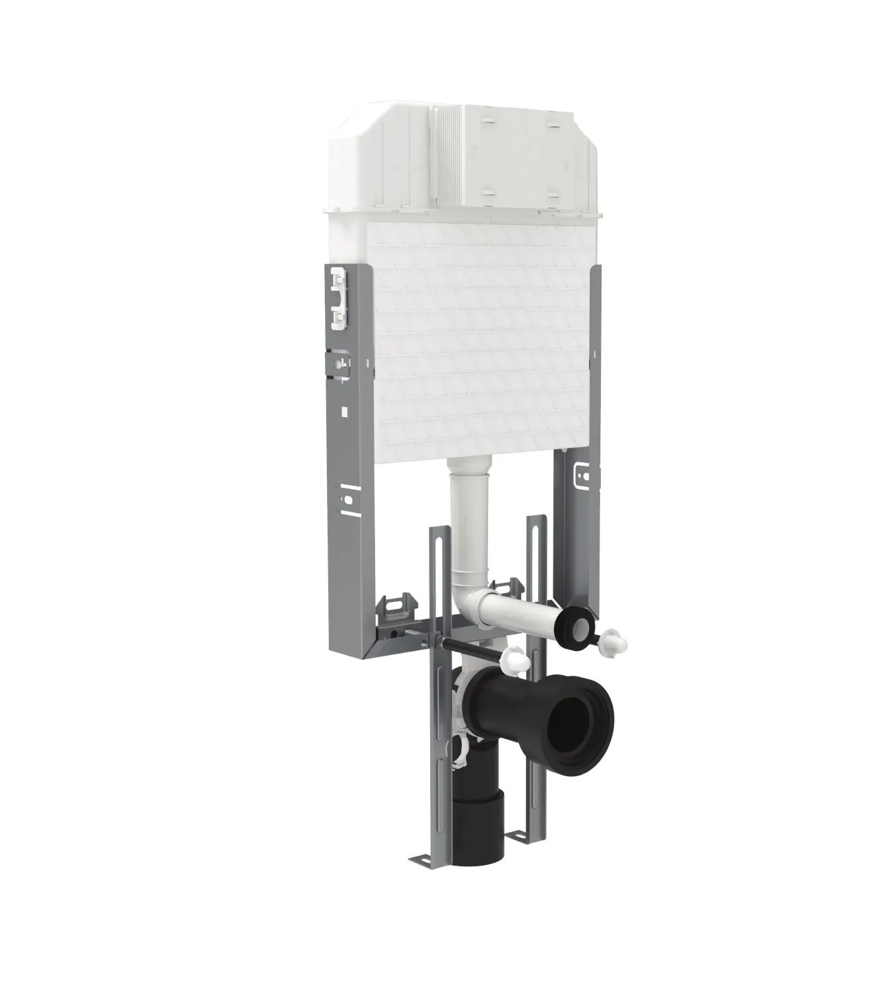 Слим 80 двойного смыва смывной бачок с креплением к стене