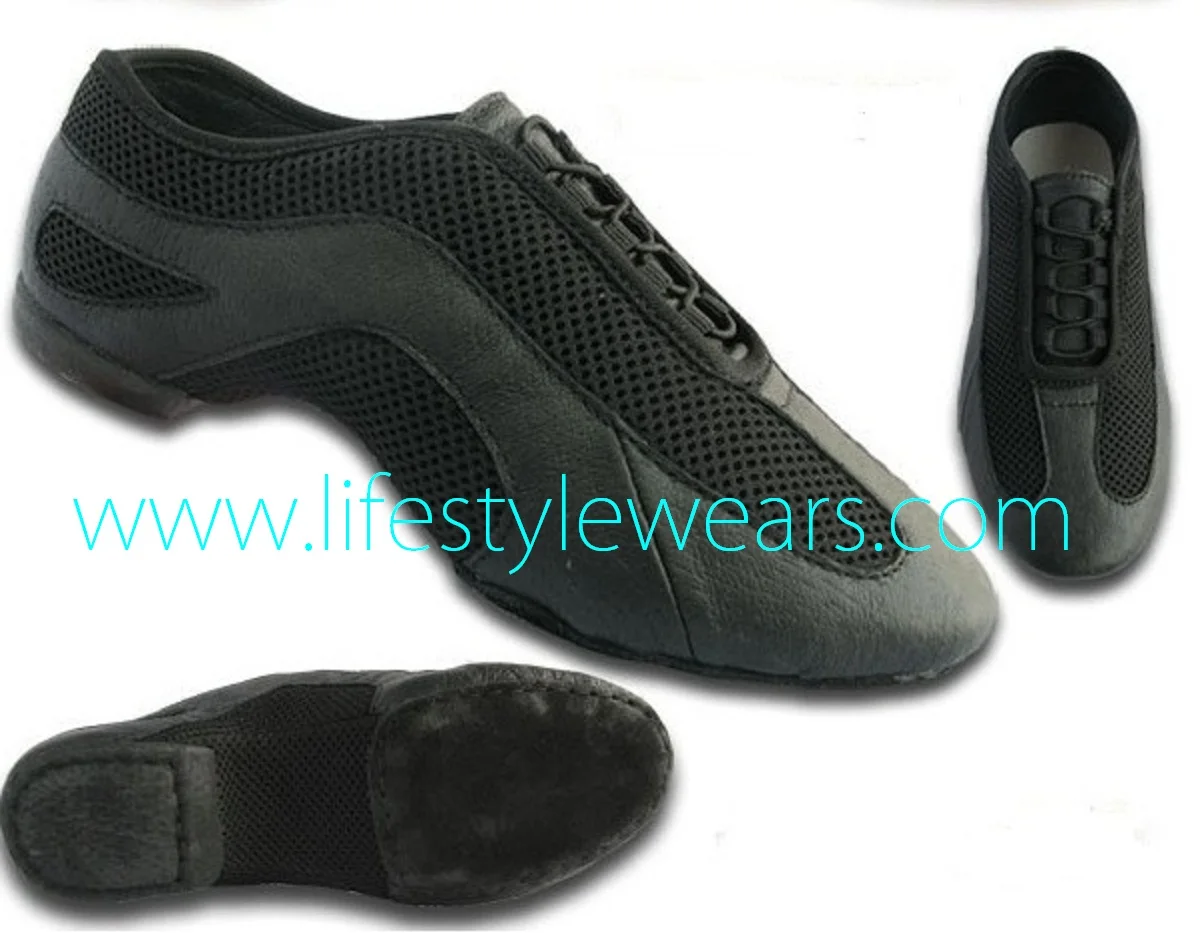 
Leather Sole Dance Shoes Wide Dance Shoes Leather Jazz Dance Wear Jazz Dance Boots Customized Unisex PK 