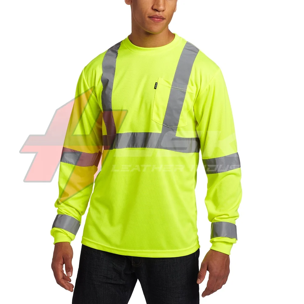 2023 Wholesale Reflective Hi Vis Fr Pant Shirt Long Sleeve Disposable Cotton Work Clothing for Cleanroom Use