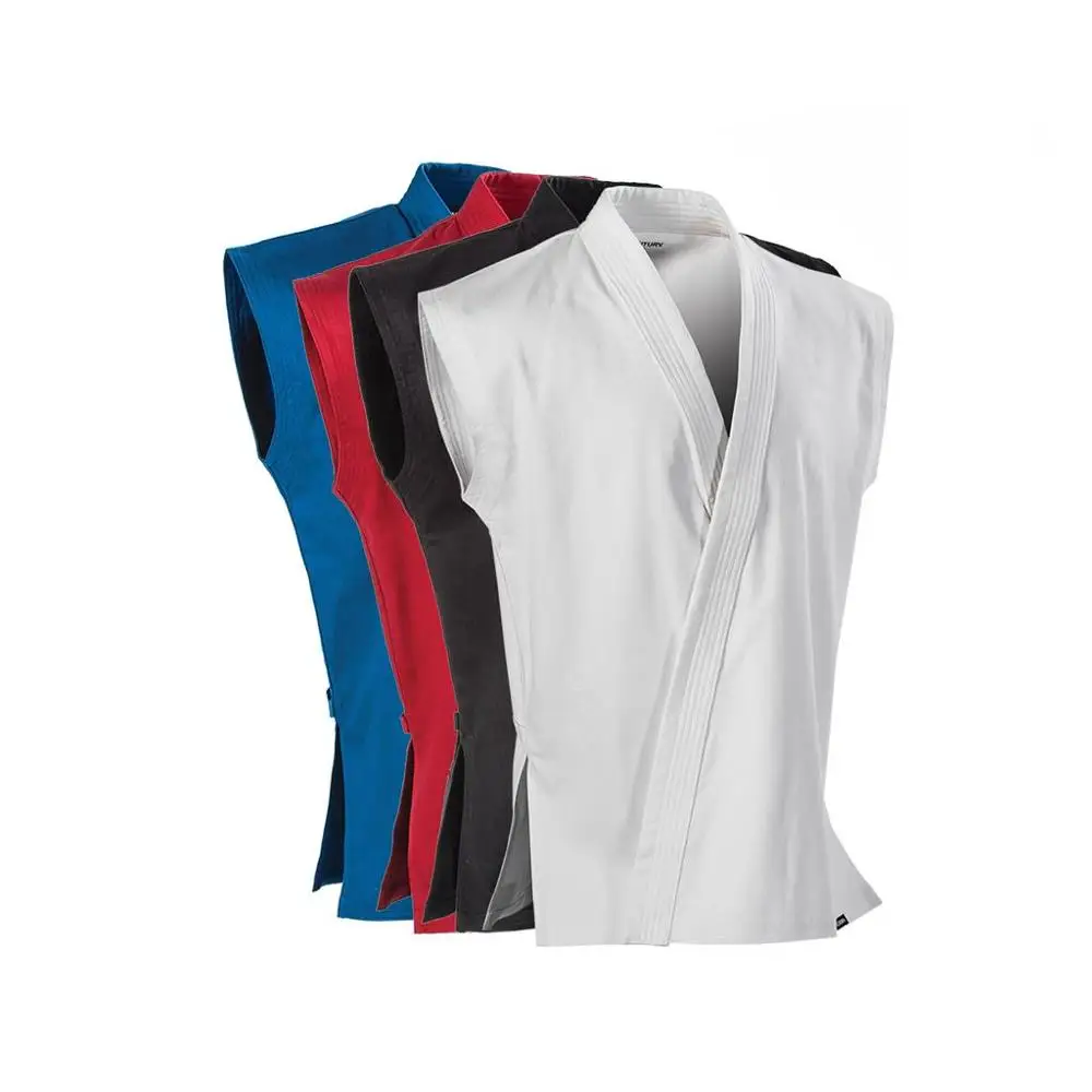 
whole sale rate customized 8 OZ. MIDDLEWEIGHT BRUSHED COTTON SLEEVELESS TRADITIONAL JACKET in high quality 