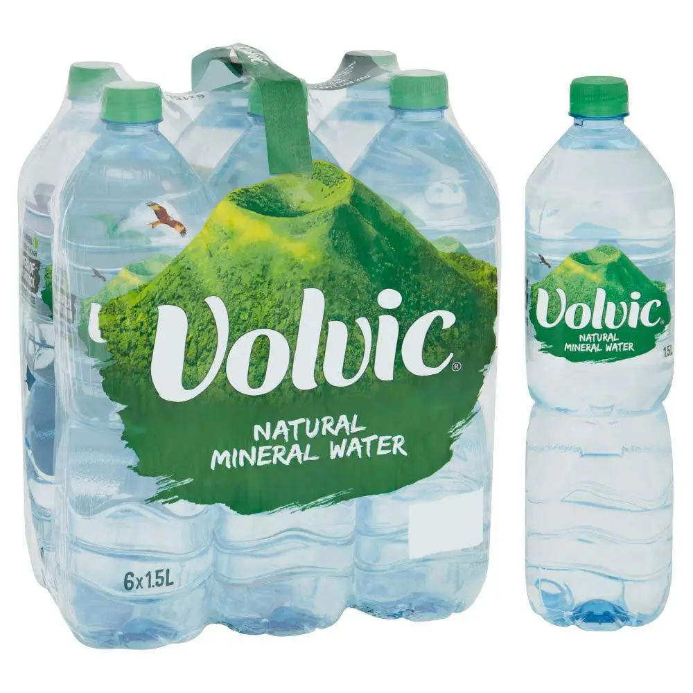 Volvic natural mineral water  (6 x 1.5 l)
