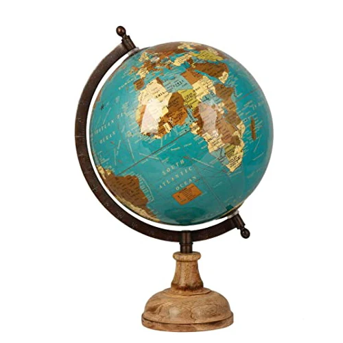 Desktop Political World Globe with Stand