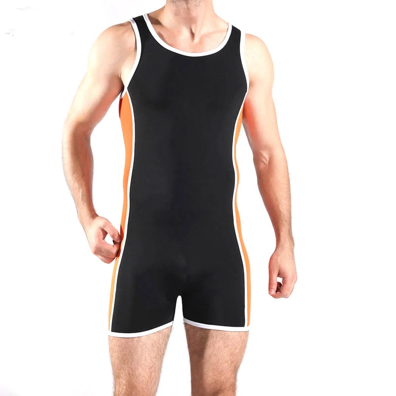 Top Selling Men Gym Clothing Custom Logo Running Wrestling Uniform Bodybuilding Sleeveless Wrestling Singlets for Sale