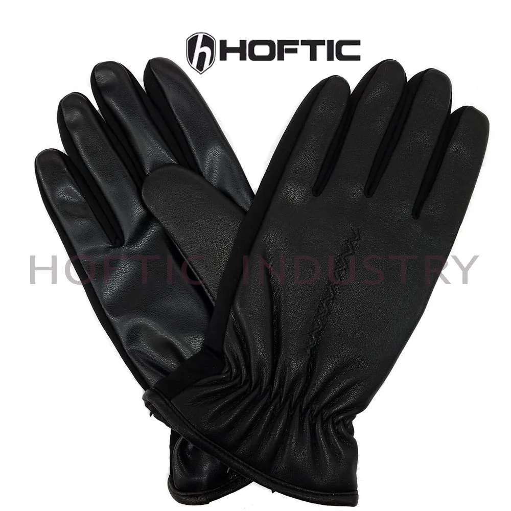 
 New Latest Design Warm Winter Lambskin Leather Dress Gloves Car Driving Gloves For Men  