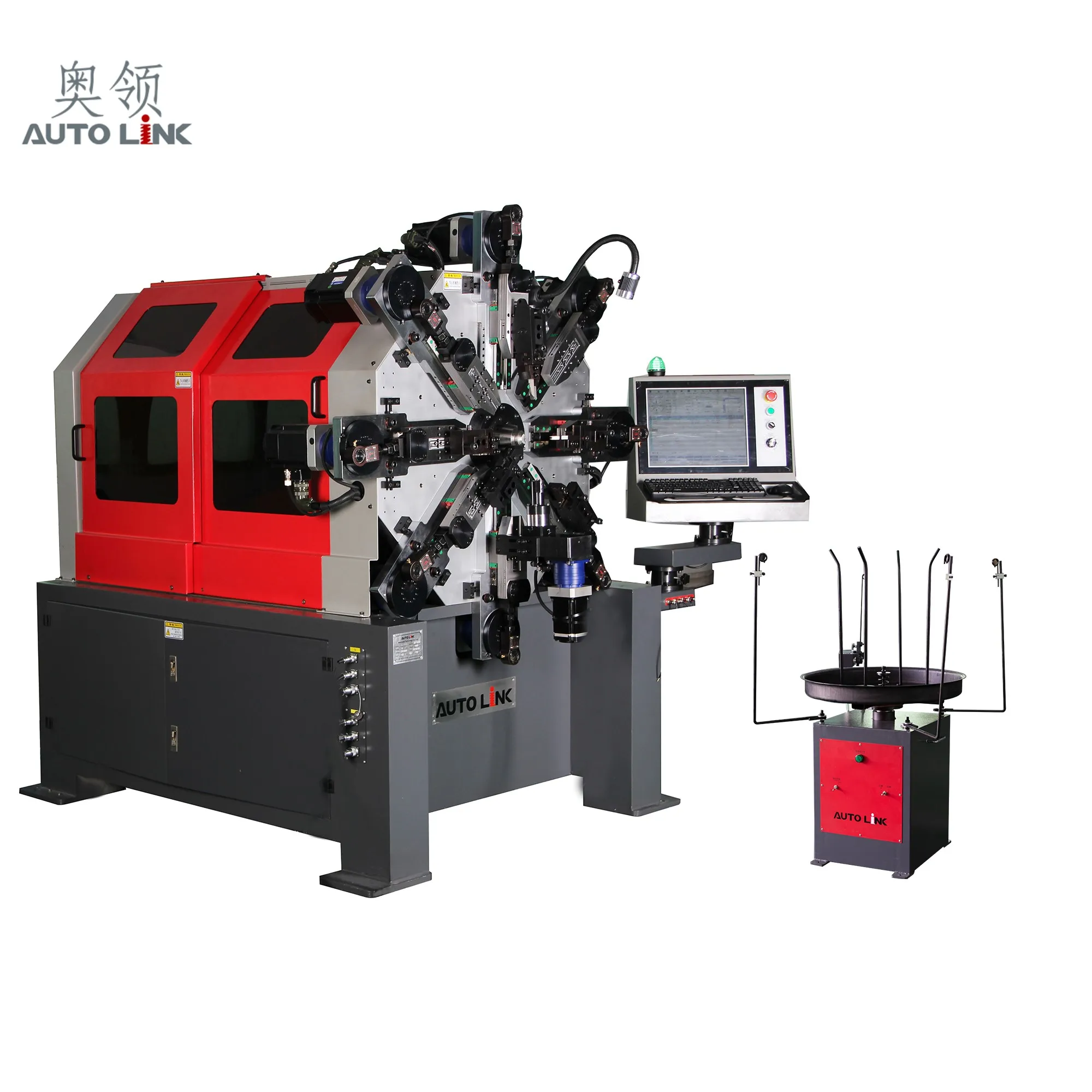 Seat Single And Double Snake Spring 12 Axis 3d Fully Auto Cnc Steel Wire Bending Forming Machine