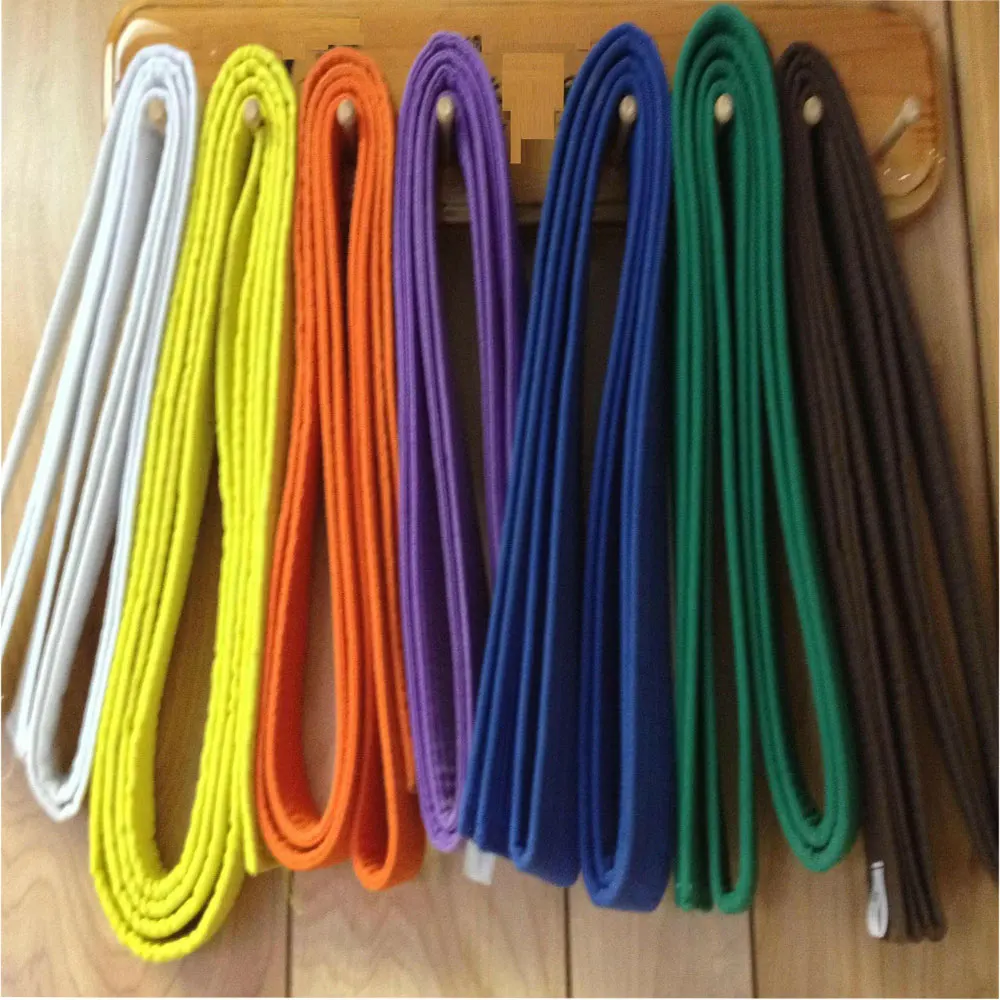  Ремни униформы дзюдо OEM для онлайн-продажи ремень черного цвета боевых искусств