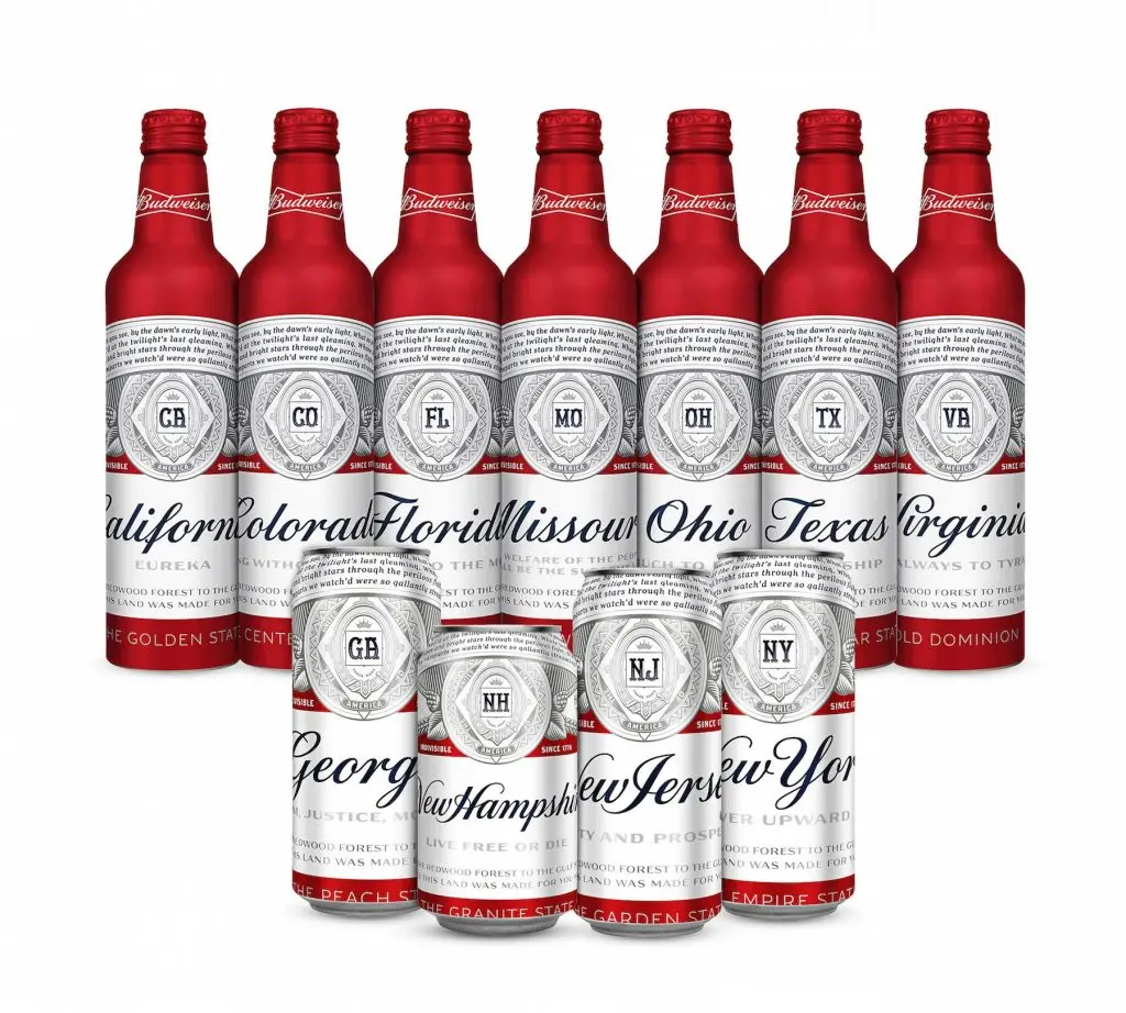 Budweiser Beer All Text Available