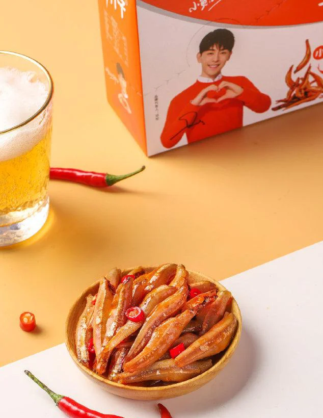  Интернет-магазин оптовых продаж JINZAI товары оптом китайская острая Сушеная Рыба Sncak морепродукты