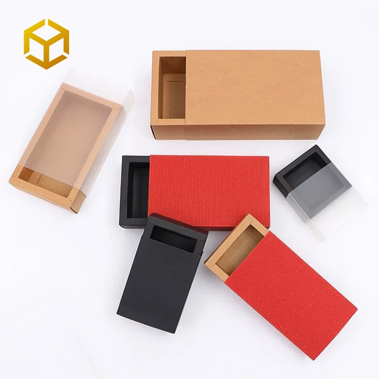 
In Stock Eyelash Packaging Hair Extensions Wig Art Drawer Display Carton Cardboard Custom Gift Craft Paper Box For Tea 