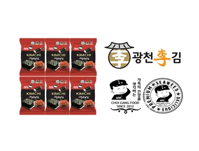  Сделано в Корее морские водоросли Captain Lee (10 различных ароматов)