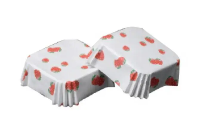 High Quality Square Paper Baking Cups For Bakery Cake Bread Snack Liners