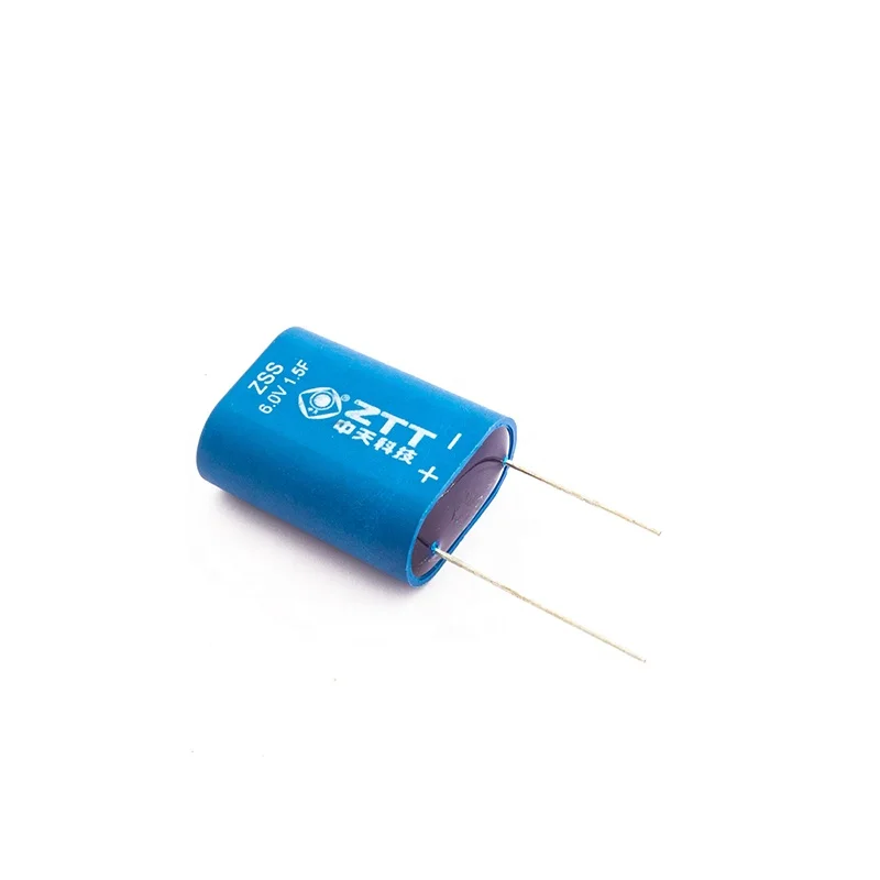 Excellent Performance Hot Sale Large Capacity Power Bank AGV Car Start Jumper 6V 1.5F Radial Supercapacitor Module