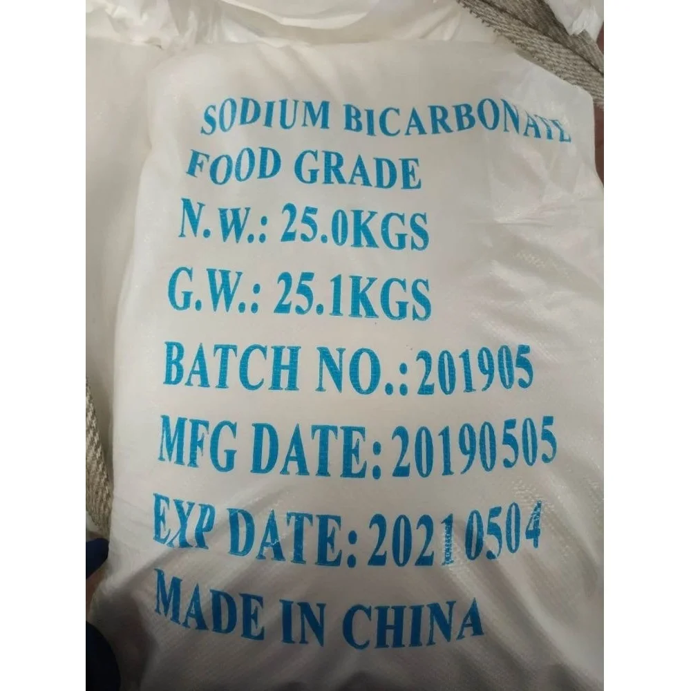 
8.3 PH value 99-100% Purity Sodium Bicarbonate Food Grade 2-Year Shelf Life from China Baking Soda (WhatApps: +6581317198) 