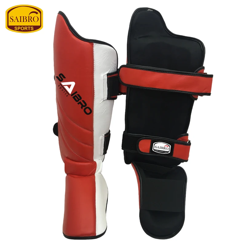 custom logo muay thai shin pads in step mma shin protector boxing shin guard