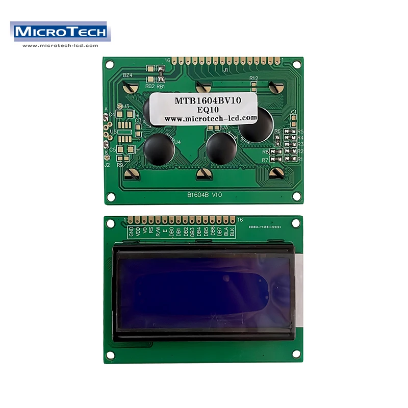 FTN monochrome SPLC780D1 lcd 1602 1604 dot matrix COB blue screen i2c 16X4 character MPU lcd display module