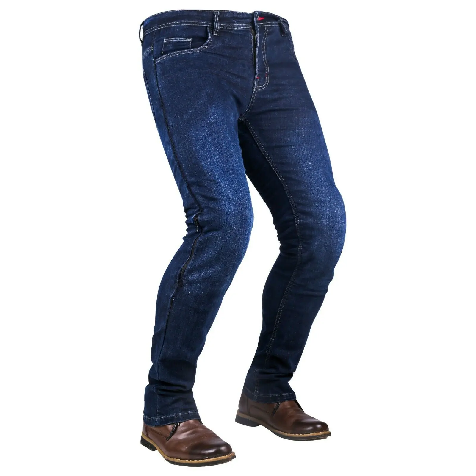 Новейшие стильные мотоциклетные Арамидные джинсы с эффектом потертости под камень номинальные мужские из кевлара первоклассная защита