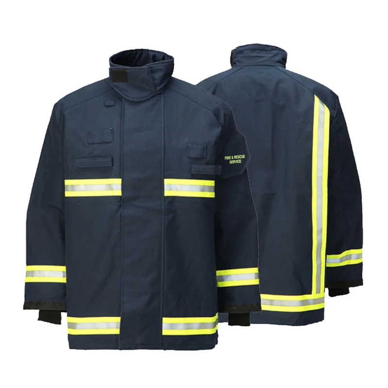 100% Cotton Premium Quality Fire Retardant Suits Customized Color Logo Design FR Clothing Flame Resistant