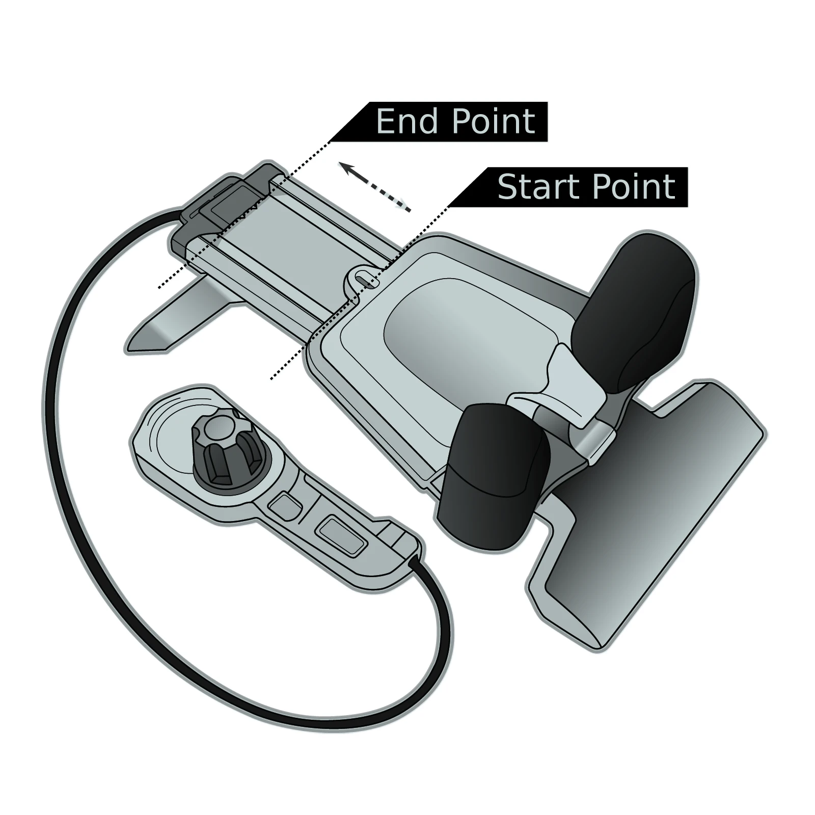 CT-800 Neck Traction Unit Physical Therapy Equipment for Effective Neck Pain Relief