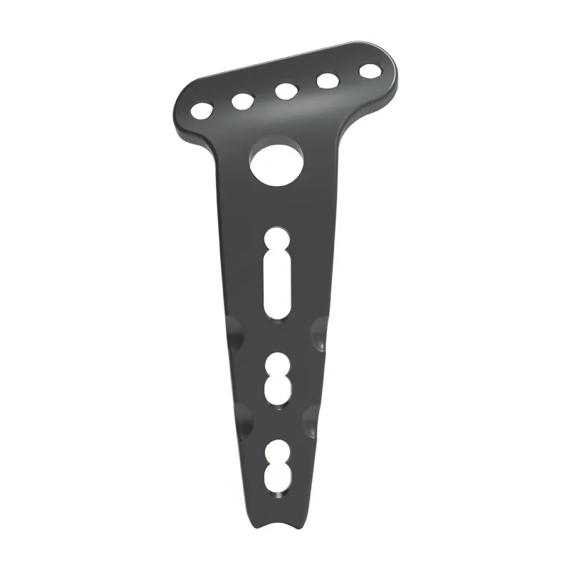 
High Production Orthopedic Implants Locking Plate Radius Volar Buttress Plate 2.7mm Titanium Grade 5 Titan Grey Fracture Surgery 