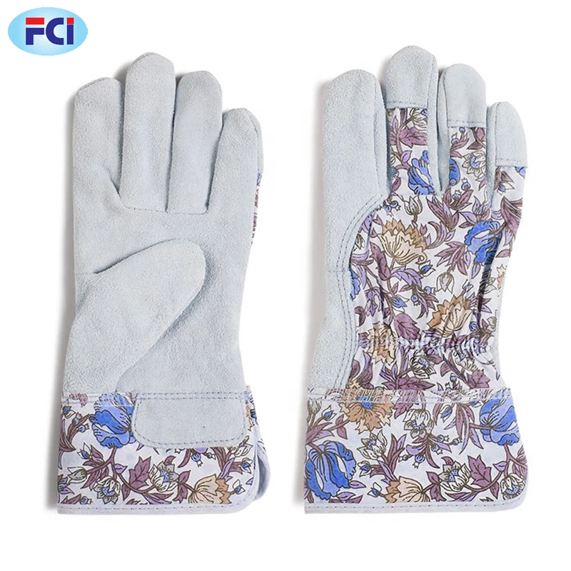 Производство канадской кожи рабочие перчатки кожаные сверхпрочные