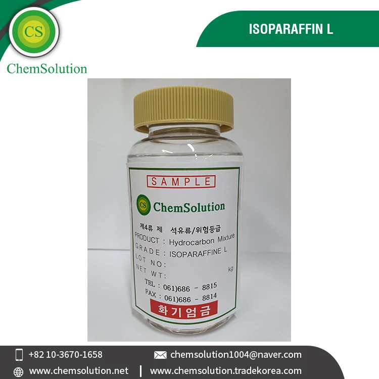 Wide Variety Supreme Quality 99.9% Purity Industrial Grade Isoparaffin L Solvent at Reasonable Price