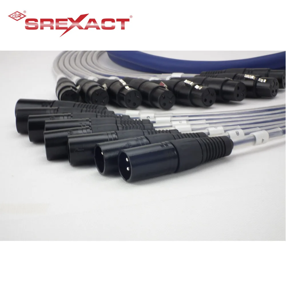 24CH XLR audio snake cable with stage box digital snake cable