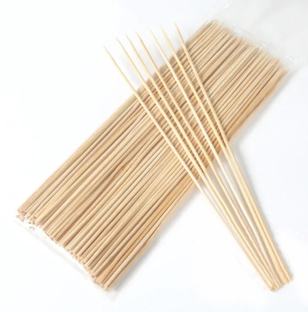 Wholesale  Bamboo Wooden Bbq Skewer