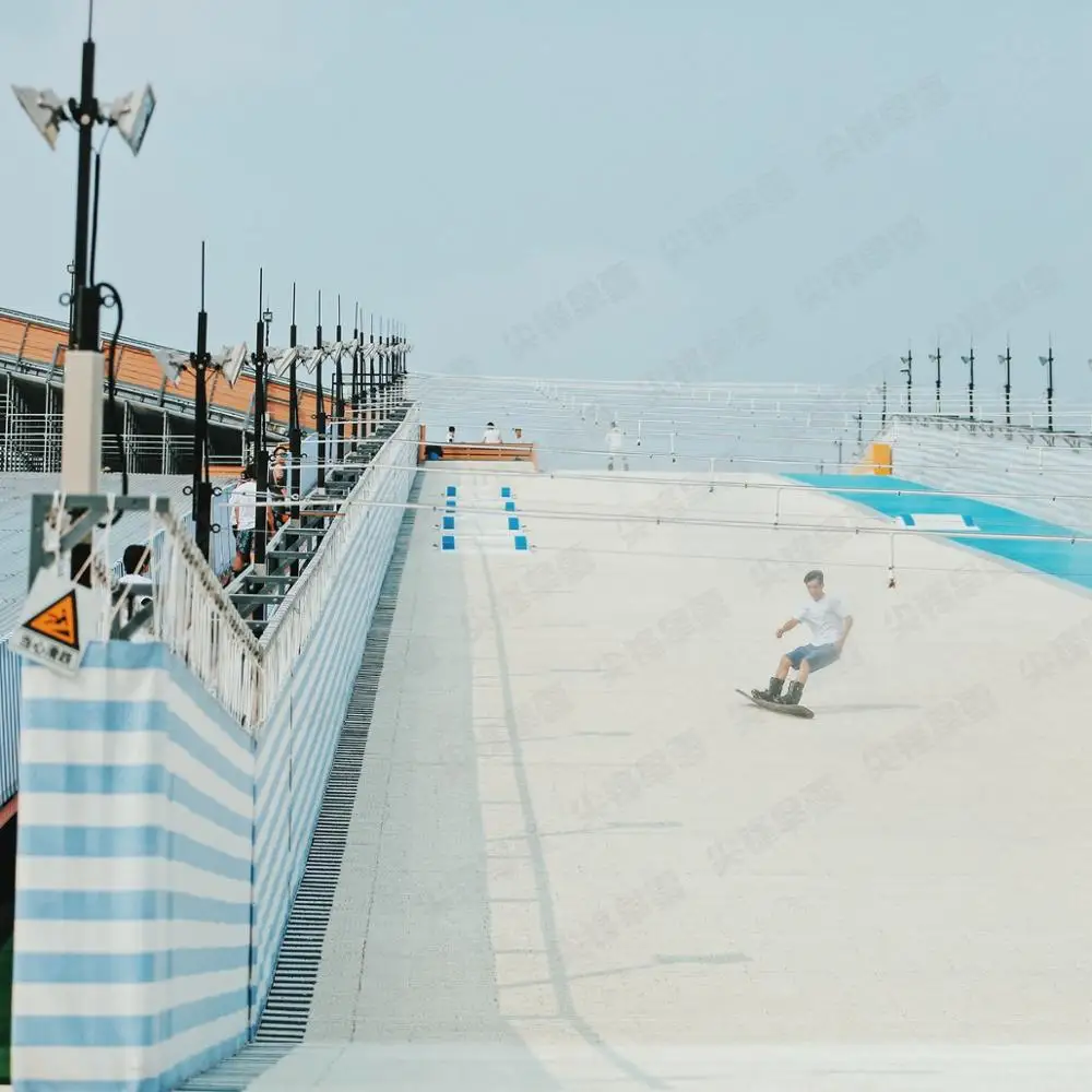 1215h6 JF dry ski needle mushroom dry ski mat us for dry slope artificial snow slope and work with dendix snowflex neveplast