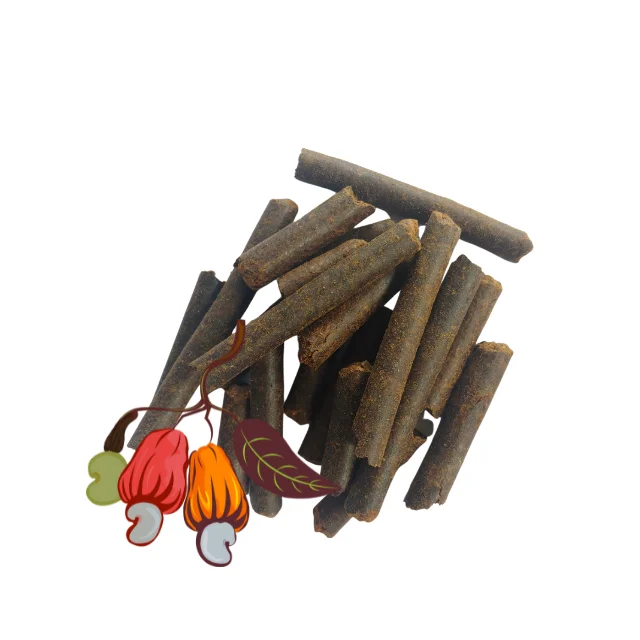 Low Cost Agricultural Waste Dark Brown Wood Pellets Cashew Nut Shell Extracted Pellet Used as Biomass Fuel Made in Vietnam