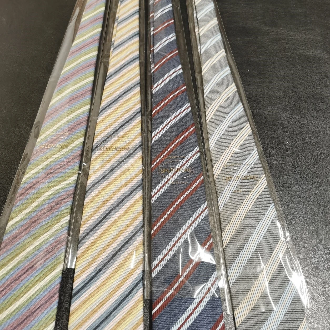 TIES WOOL  - Made in Italy -  100% WOOL- Patterned ties - Luxury fabrics