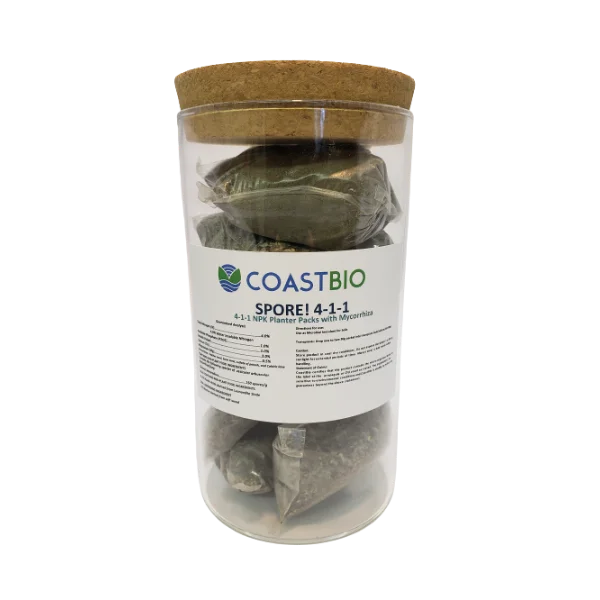 CoastBio Spore! 4-1-1 Planter Pack