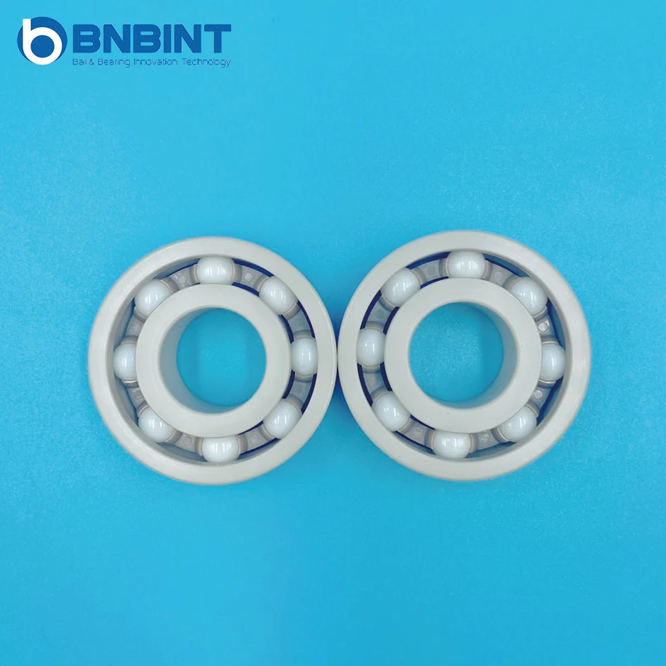 
Plastic Bearing PEEK Bearing Peek ball ZrO2 ball Si3N4 ball 6204 6205 6206 