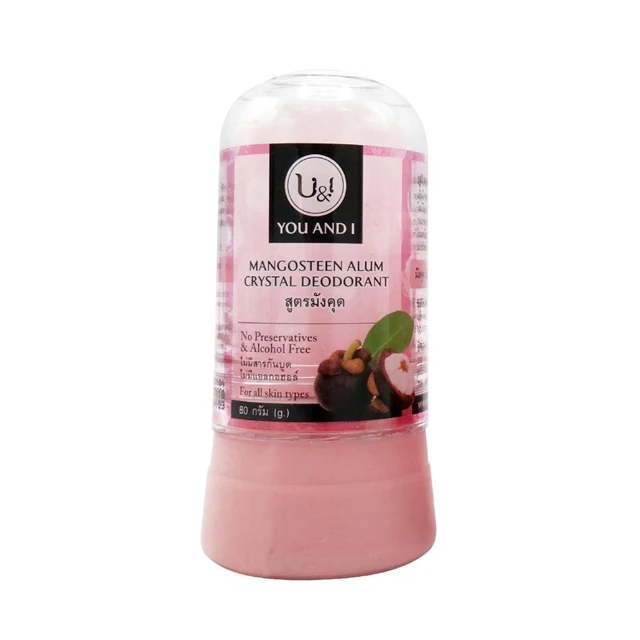 Mangosteen натуральный кристалл алум палка дезодорант