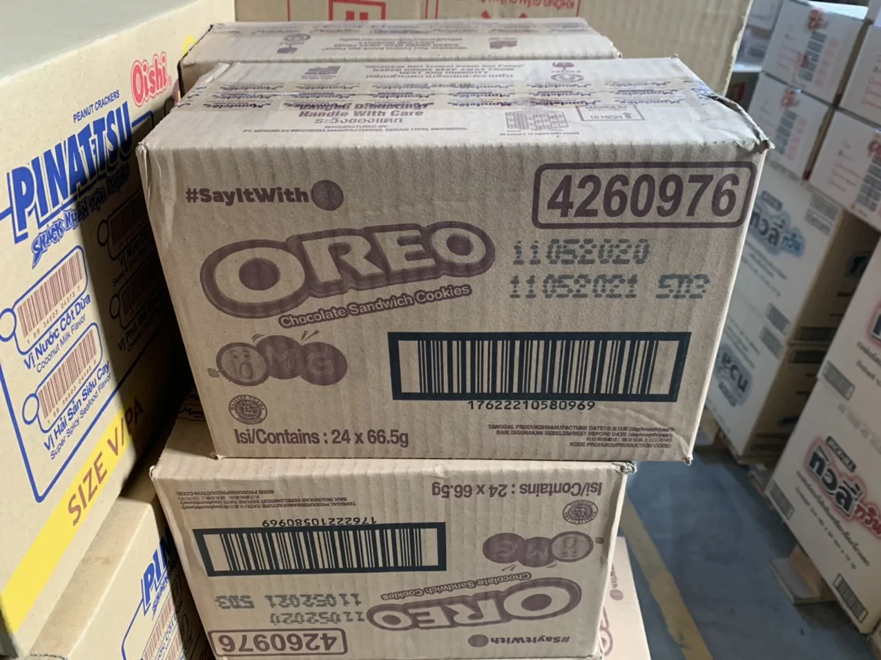  Oreo вафельный рулон 54 г