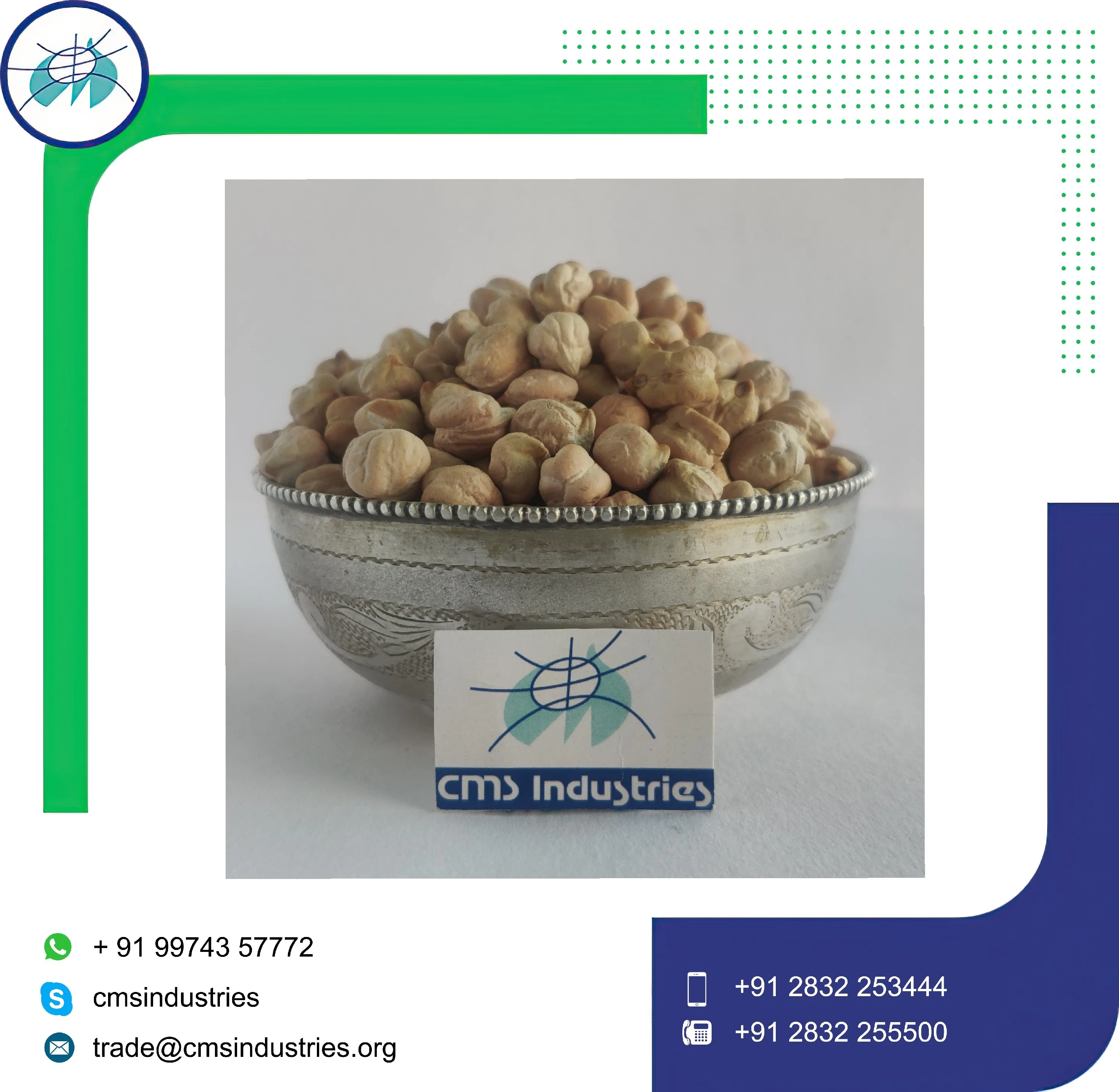 Naturally Extract Chick Peas of Leading Supplier