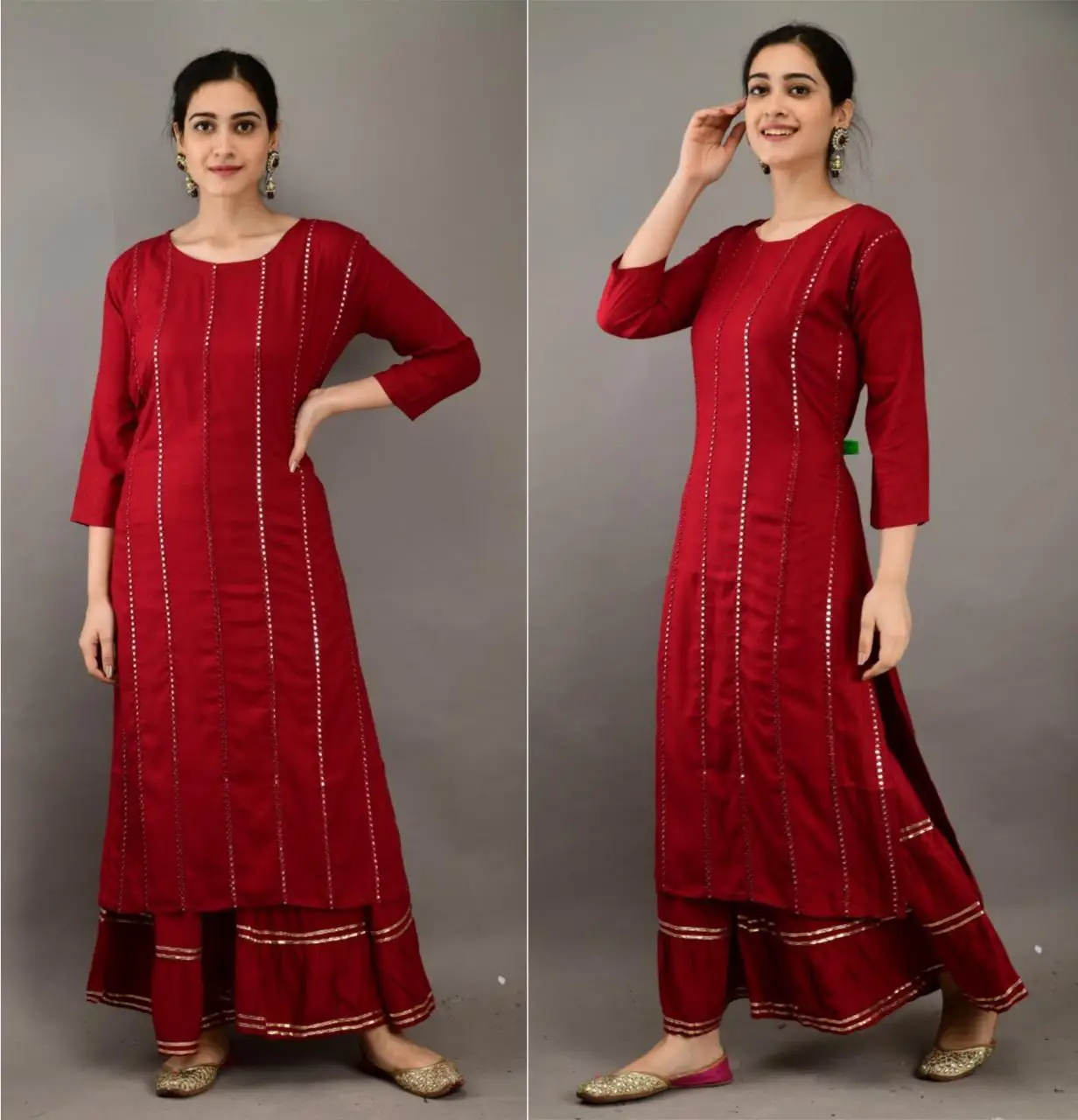 Обычная одежда новейший дизайн искусственный шелк прямой крой Kurtis Оптовая