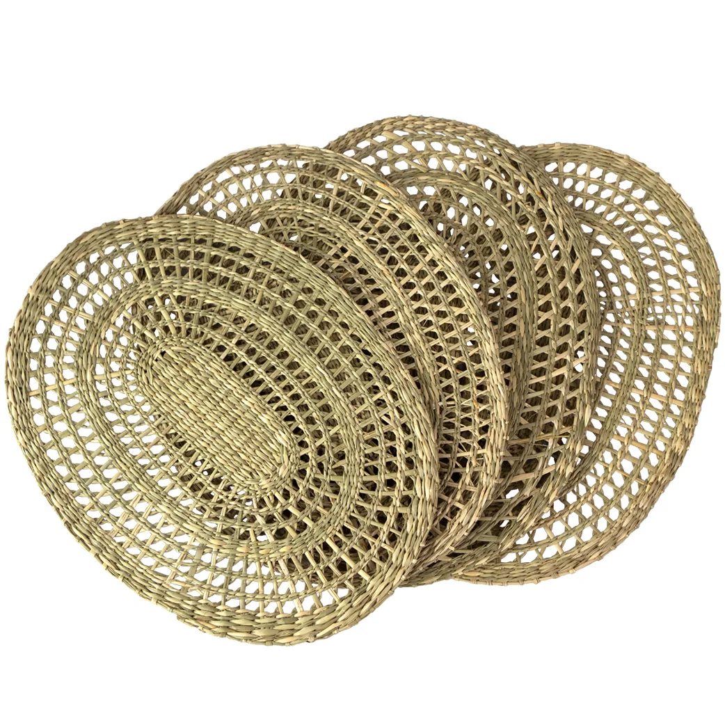 Wholesale high quality Floor mat floor mats for hardwood floors round bamboo placemat home decor from Viet Nam 2021