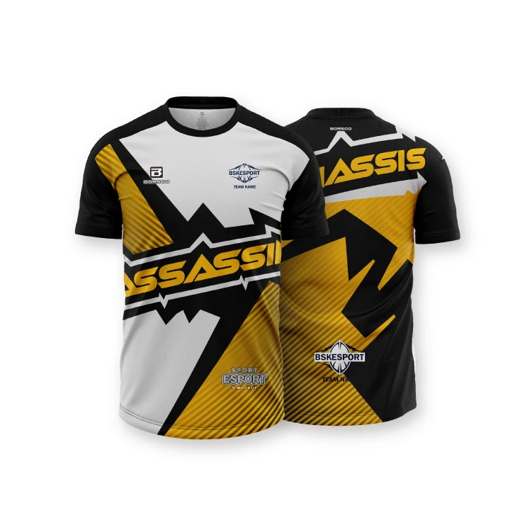 Новейшая сублимационная футболка для киберспорта игровая рубашка продажи