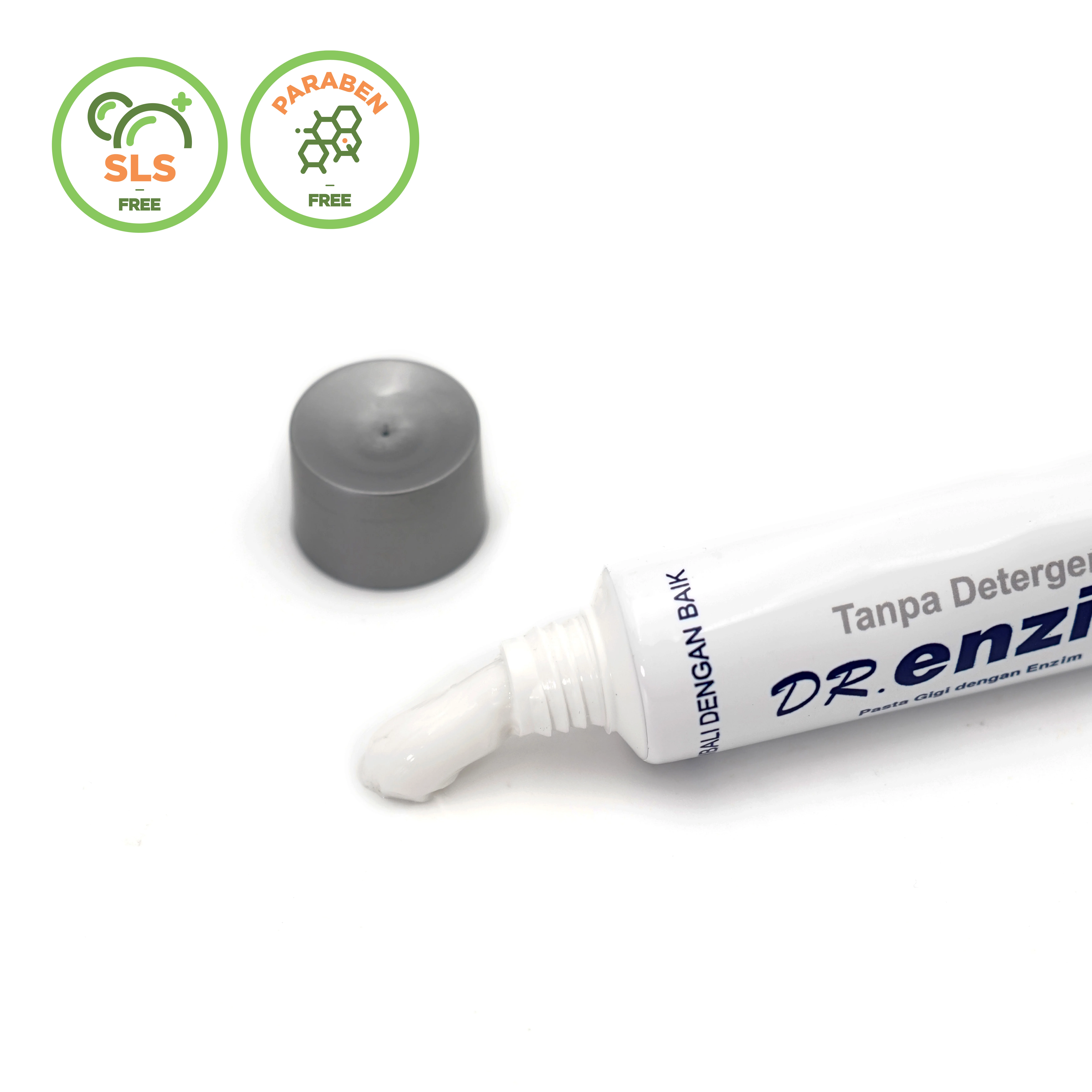  Зубная паста Dr. Enzim по лучшей цене 100 мл/124 г с мягким ароматом без испарений парабеном и моющего средства