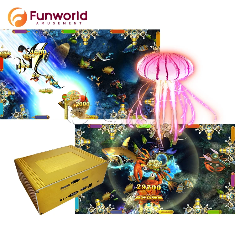 Онлайн лучшие игры ультра Монстр мобильное приложение рыба игровая Коробка Рыбалка Стрельба машина доска