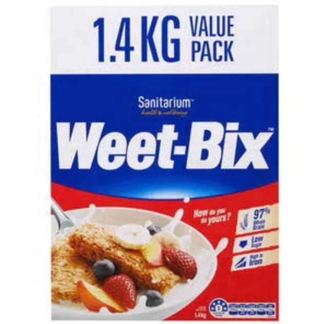  Санитарные злаки для завтрака Weet-Bix 1 4