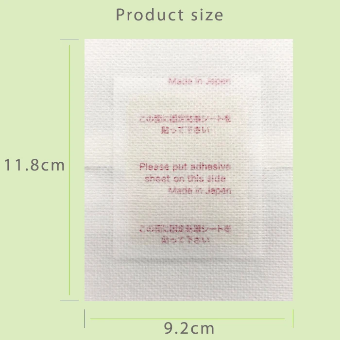 Relax and slimming foot patch, made in Japan OEM available, wood vinegar