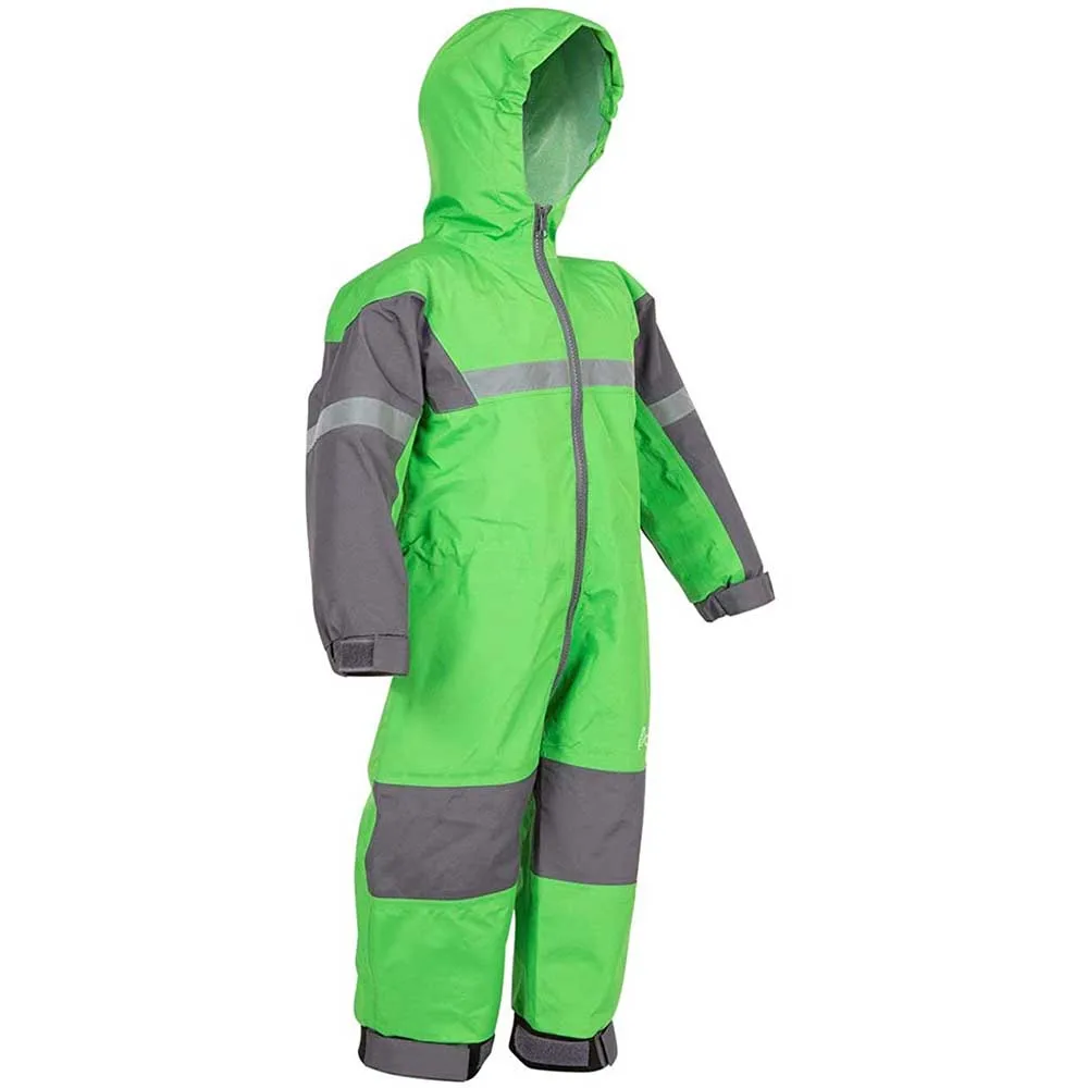 waterproof hooded all in one suit raincoat jackets with pants pvc kids rain coat rain suit fabrics
