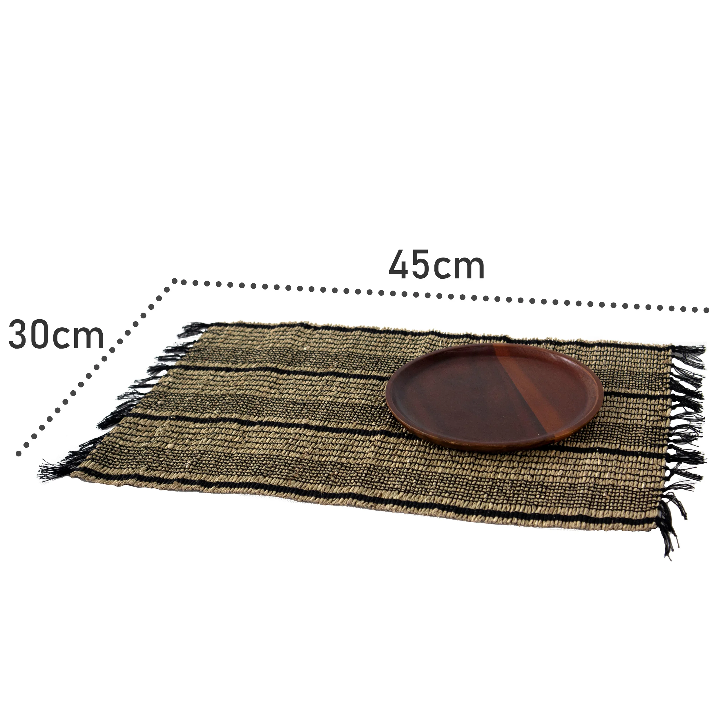 High Quality Private Label Seagrass Placemats, Dining Service Mats for Dining Table - Non-Slip Eco-Friendly Table Decor Placemat