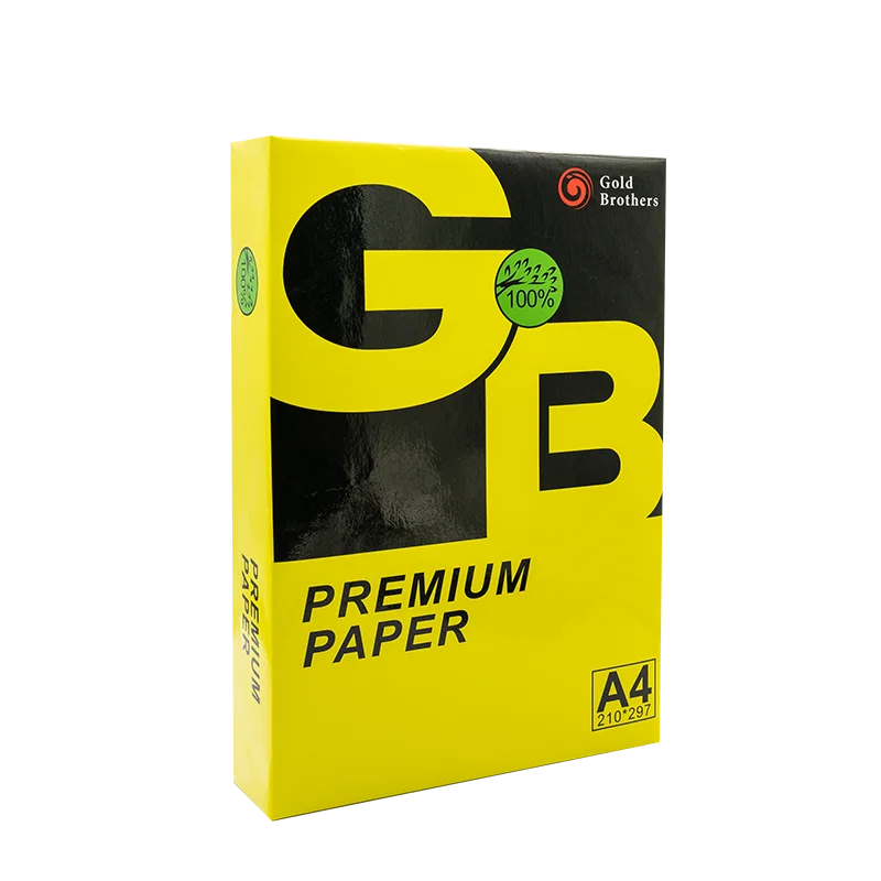 
In Stock 100% Wood Pulp OEM 70GSM 80GSM A4 Paper Copier Copypaper 500 Sheets/Ream - 5 Reams/Box A4 Copy Paper 