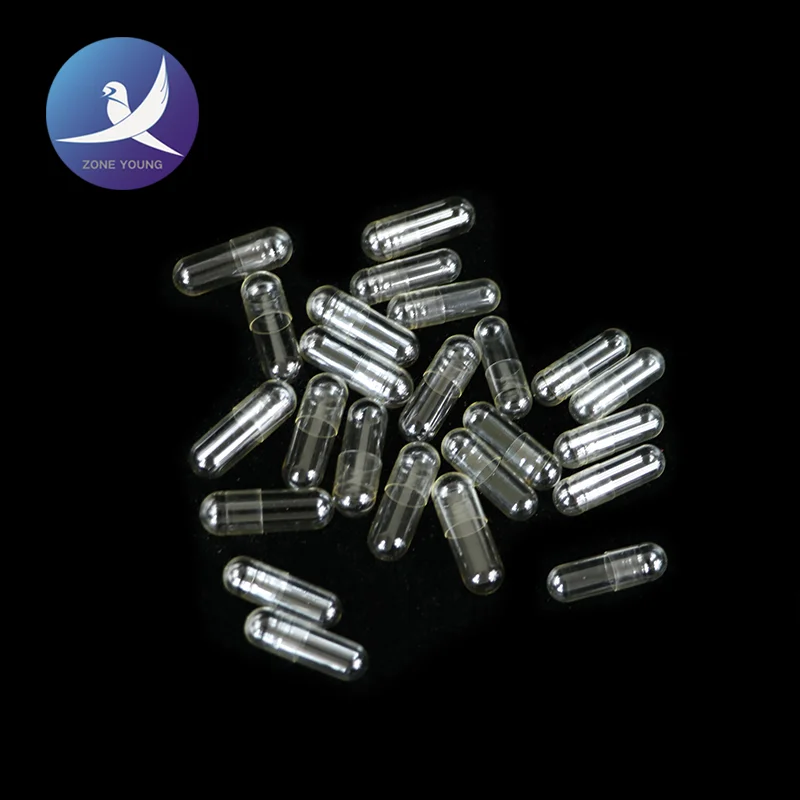 
pharmaceutical clear 00# hard empty gelatin capsules 